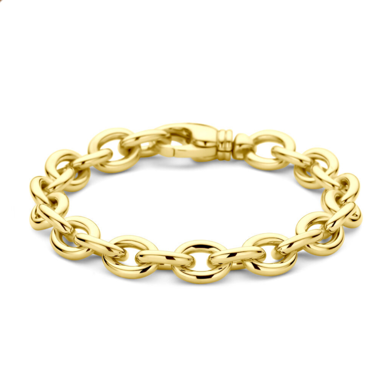 14krt Gouden Armband 9,5mm 19cm